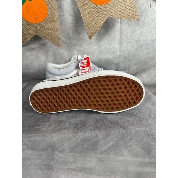 Vans Women Old Skool Gray/White Suede Lace Up Skate Shoes Sz 6.5 SEE DESCRIPTION - Picture 5 of 6